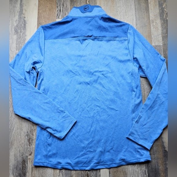Vineyard Vines On The Go Shep Shirt Quarter Zip NEW Mens XS Blue - Picture 7 of 11